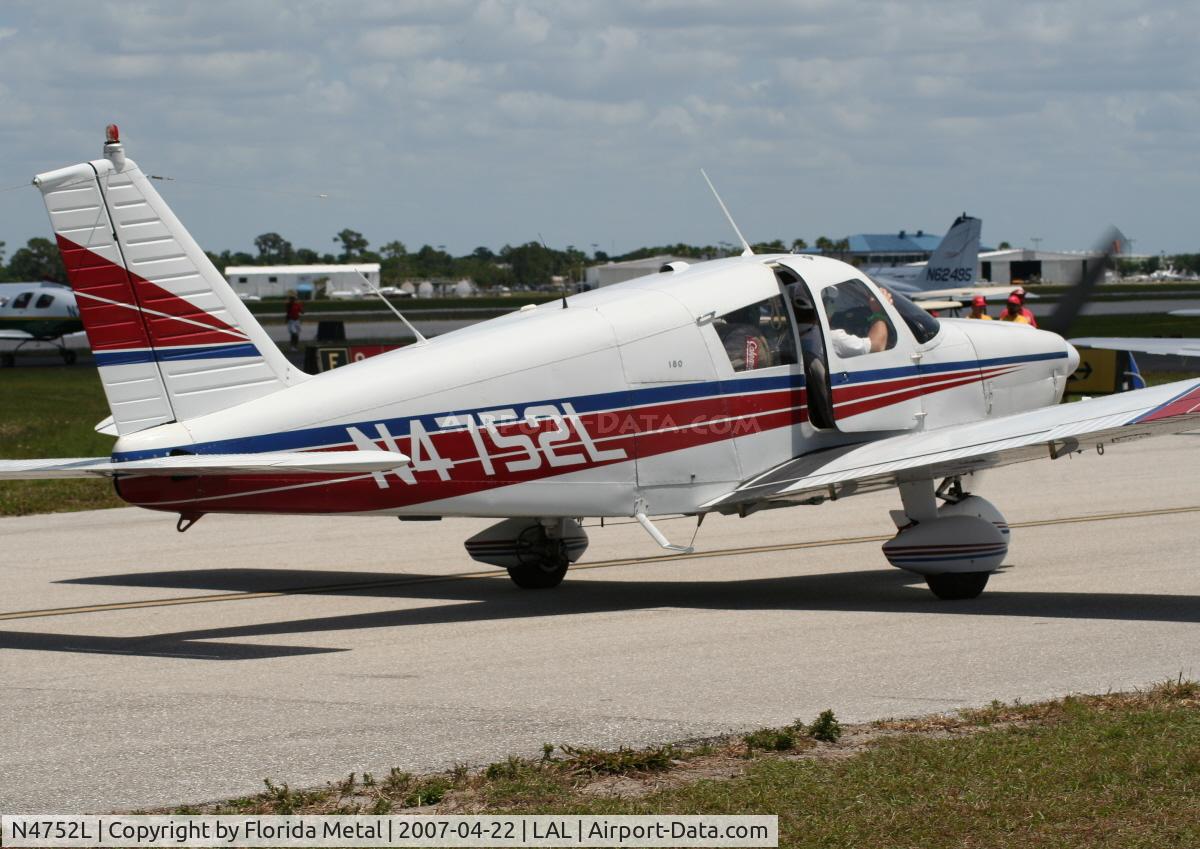 N4752L, 1967 Piper PA-28-180 C/N 28-4082, PA-28-180