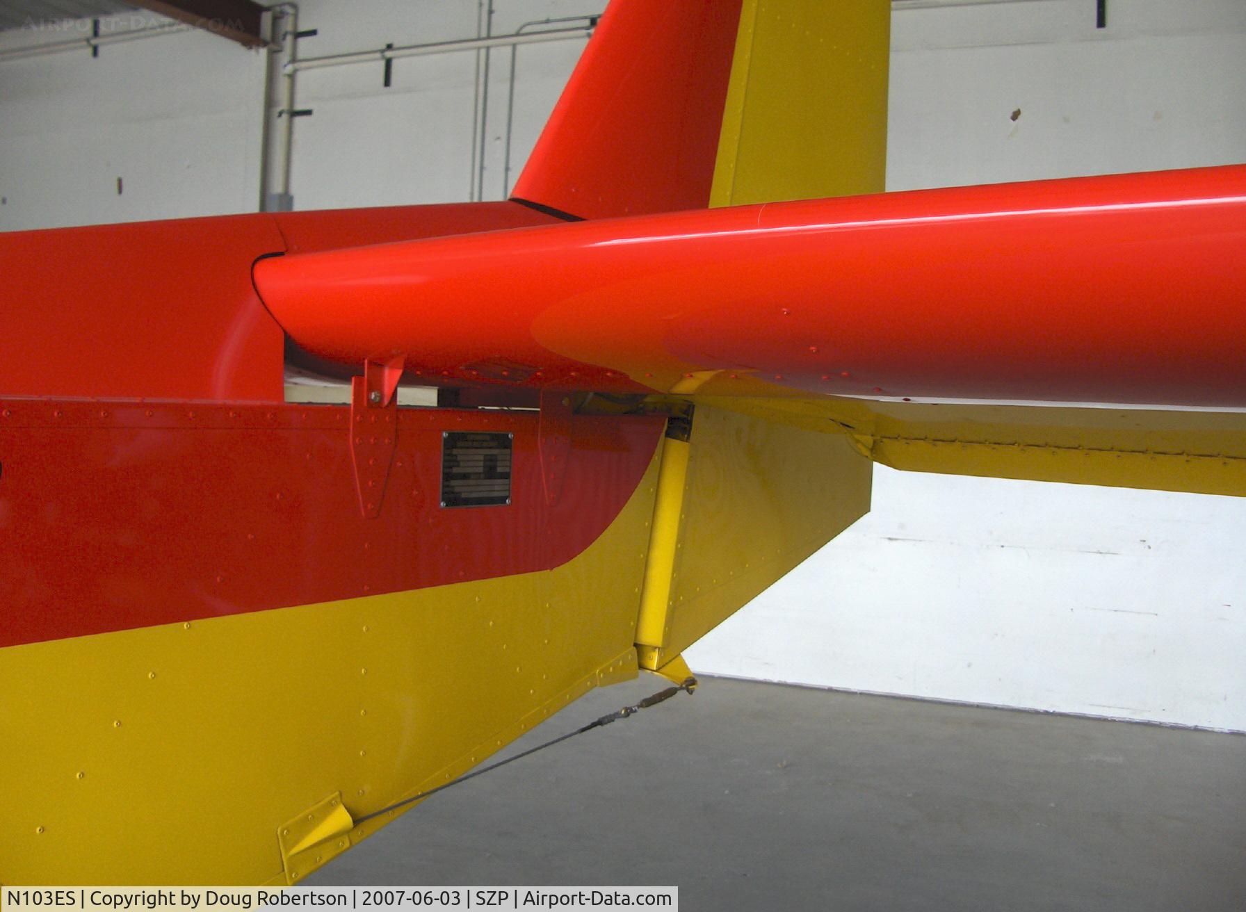 N103ES, 2005 Zenair CH-701SP C/N 7-9728, 2005 Zenair STOL CH701-SP 'SKY JEEP', Rotax 912 100 Hp, all-flying tail
