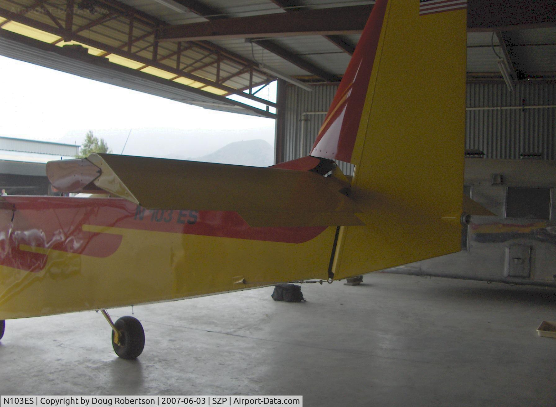 N103ES, 2005 Zenair CH-701SP C/N 7-9728, 2005 Zenair STOL CH701-SP 'SKY JEEP', Rotax 912 100 Hp, all-flying tail