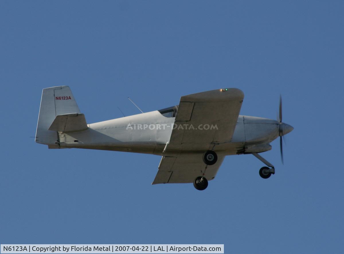 N6123A, 2006 Vans RV-6A C/N TKD25766, RV-6A