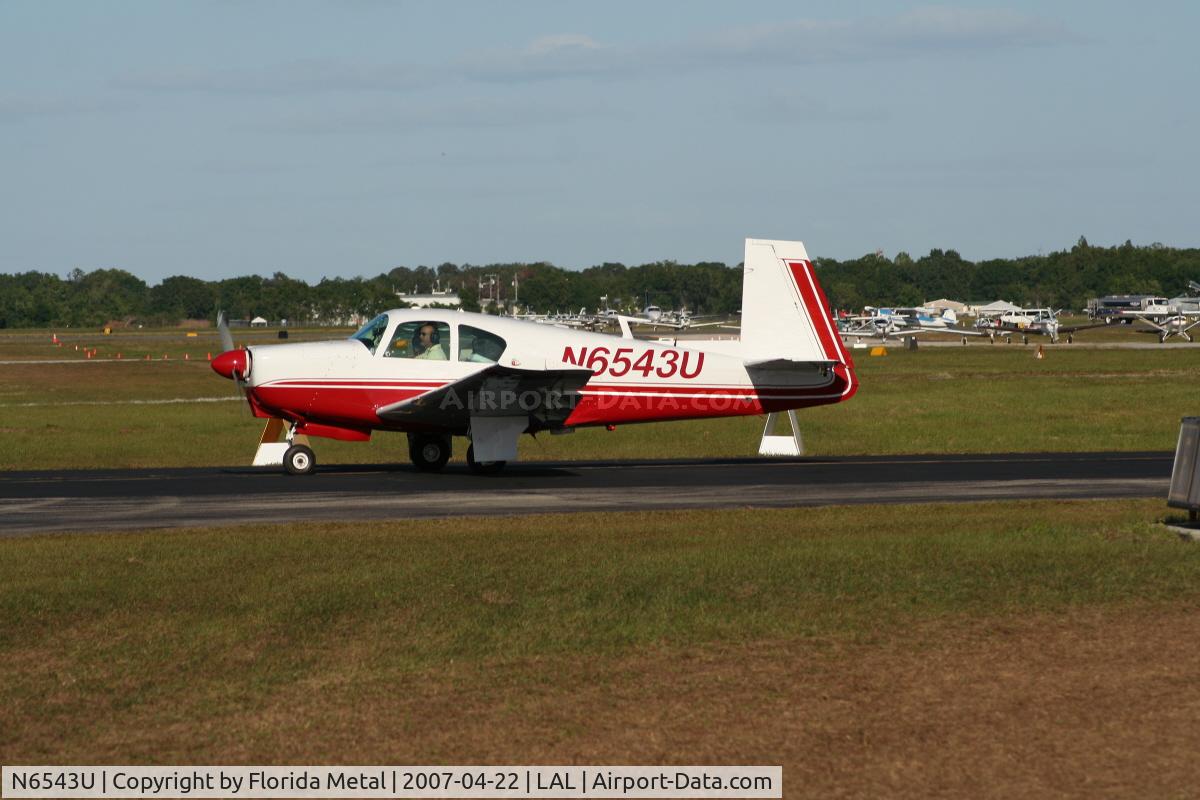 N6543U, 1962 Mooney M20C Ranger C/N 2326, M20C