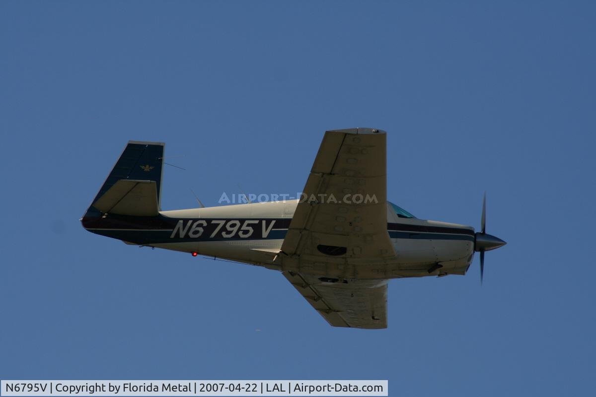 N6795V, 1970 Mooney M20C Ranger C/N 700086, M20C
