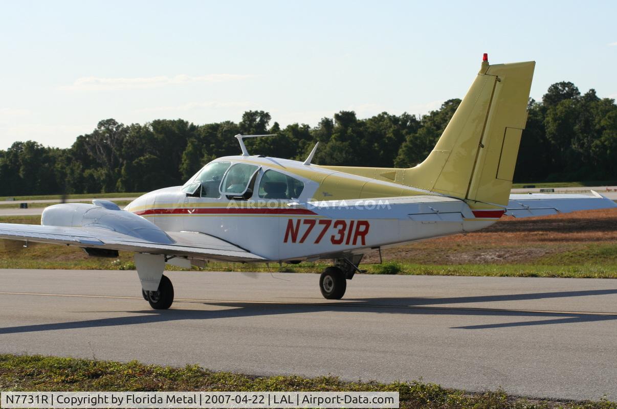 N7731R, 1968 Beech D55 Baron C/N TE-645, Beech D55