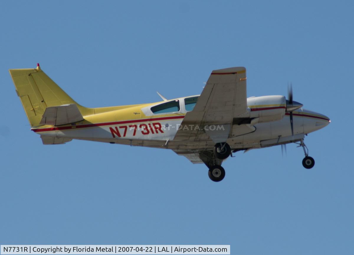N7731R, 1968 Beech D55 Baron C/N TE-645, D55