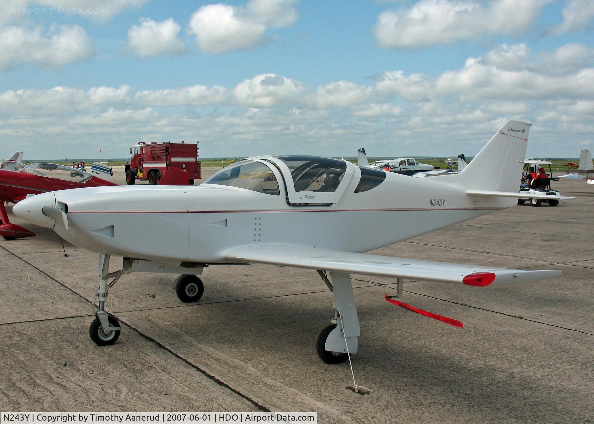 N243Y, 2005 Stoddard-Hamilton Glasair III C/N 3288, 2005 Stoddard-Hamilton Glasair III, c/n 3288, The EAA Texas Fly-In