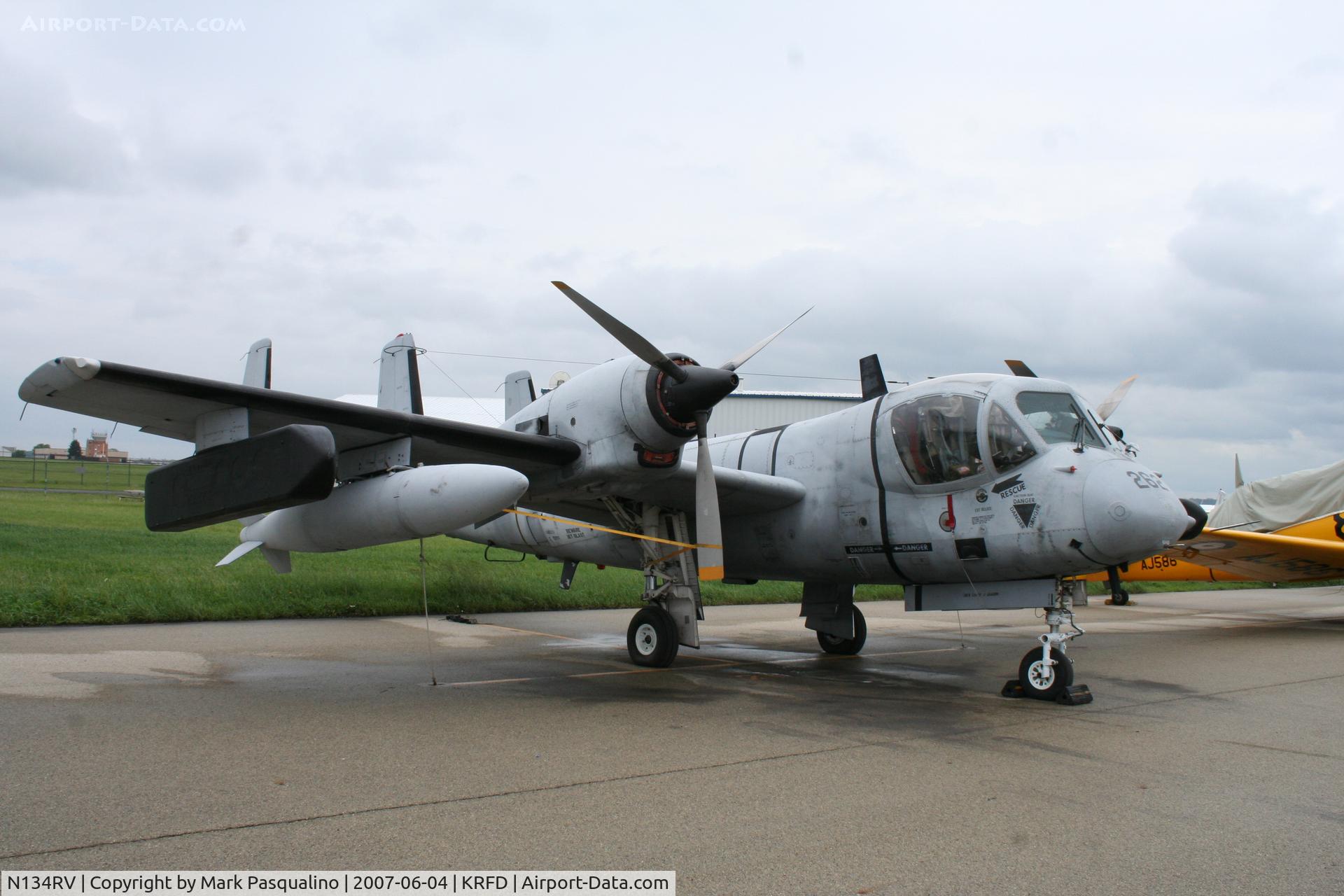 N134RV, 1964 Grumman RV-1D Mohawk C/N 77B, Grumman OV-1