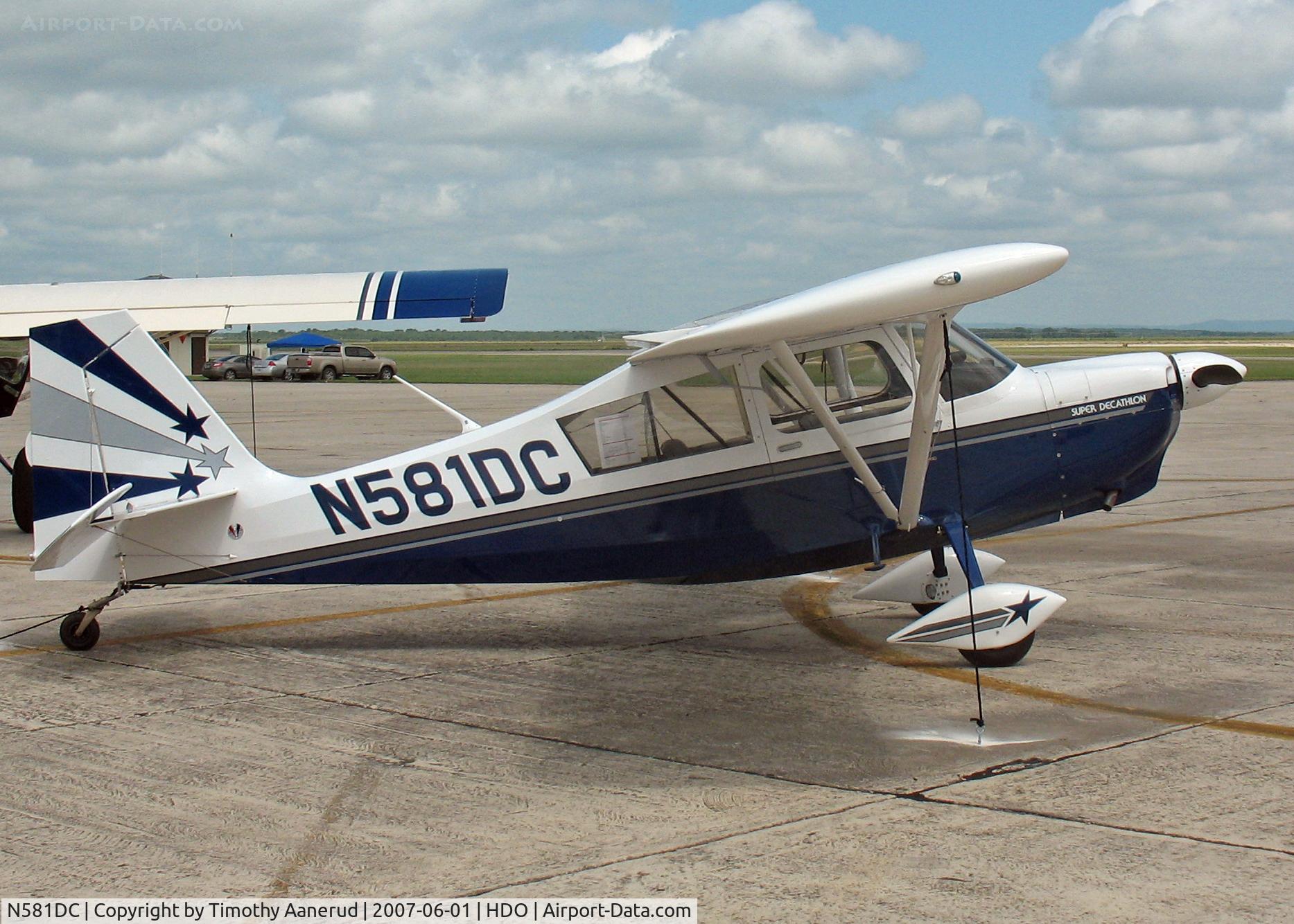 N581DC, 2006 American Champion 8KCAB Super Decathlon C/N 1038-2007, The EAA Texas Fly-In