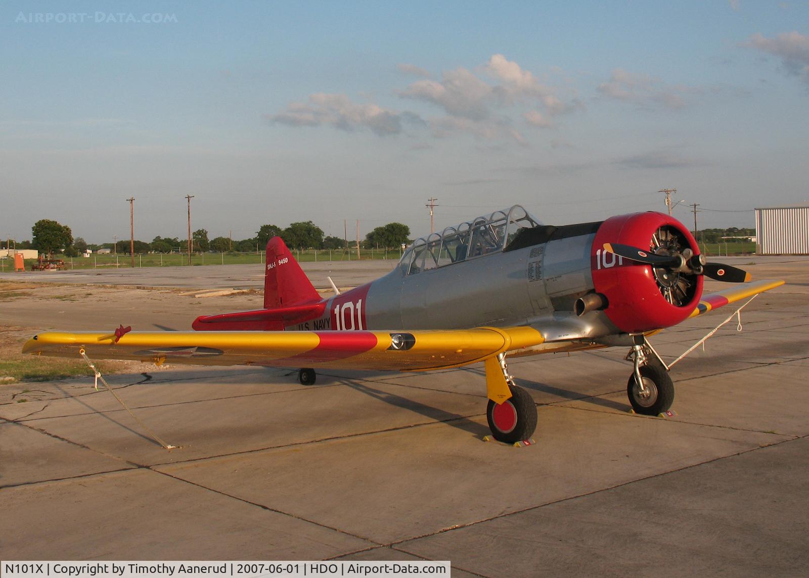 N101X, North American SNJ-5 Texan C/N 88-9450, The EAA Texas Fly-In