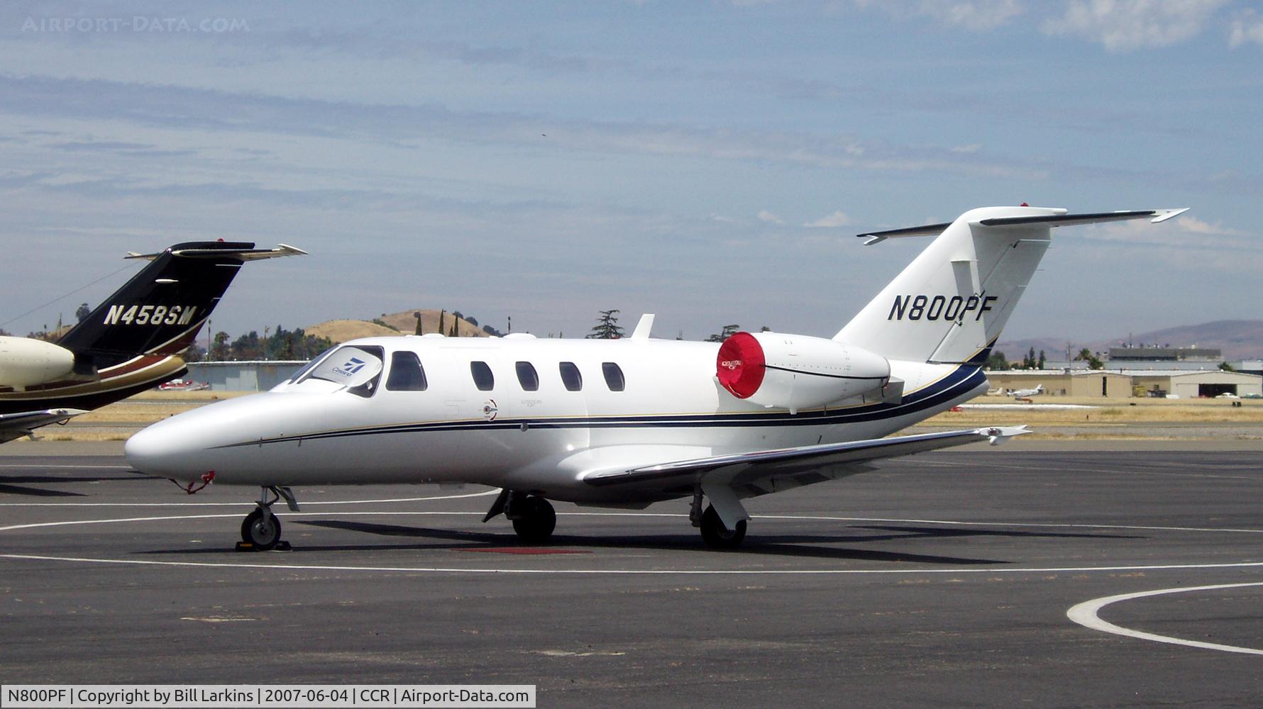 N800PF, 2006 Cessna 525 Citation CJ1 C/N 525-0605, Visitor to California
