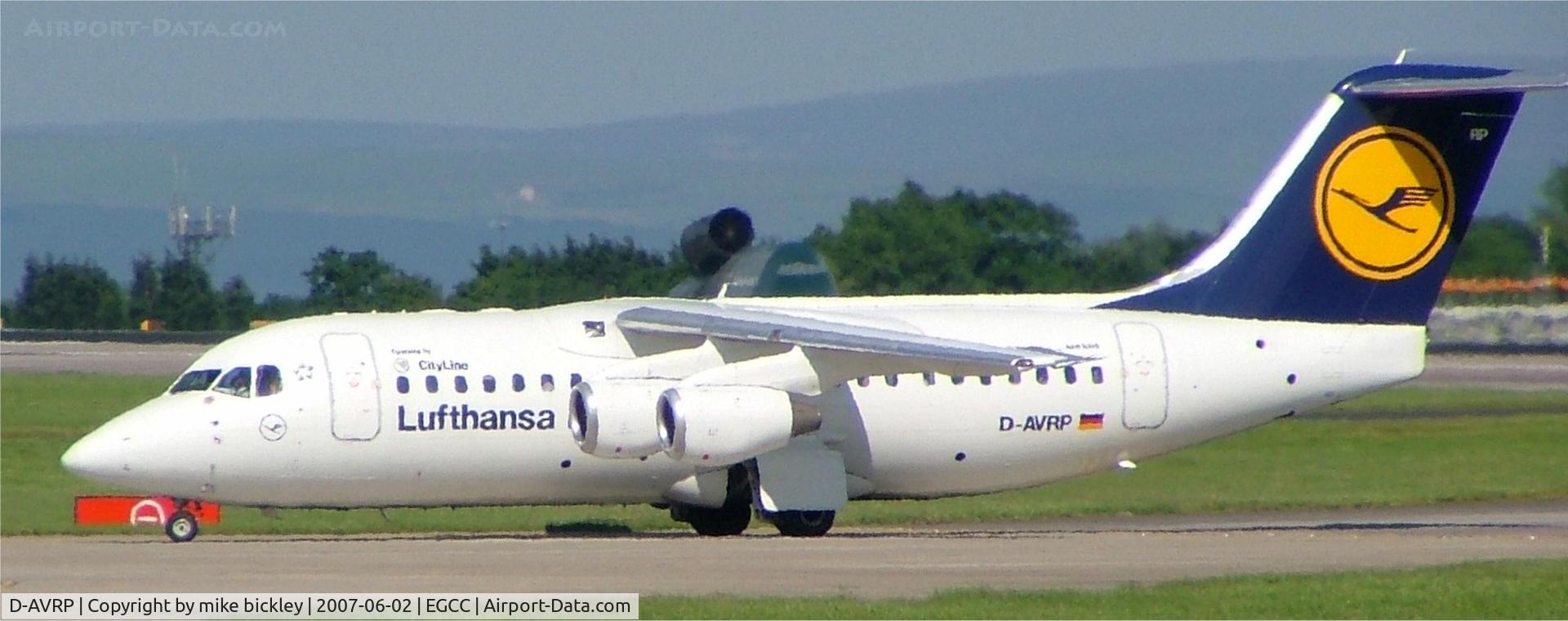 D-AVRP, 1997 British Aerospace Avro 146-RJ85 C/N E.2303, Lufthansa avro