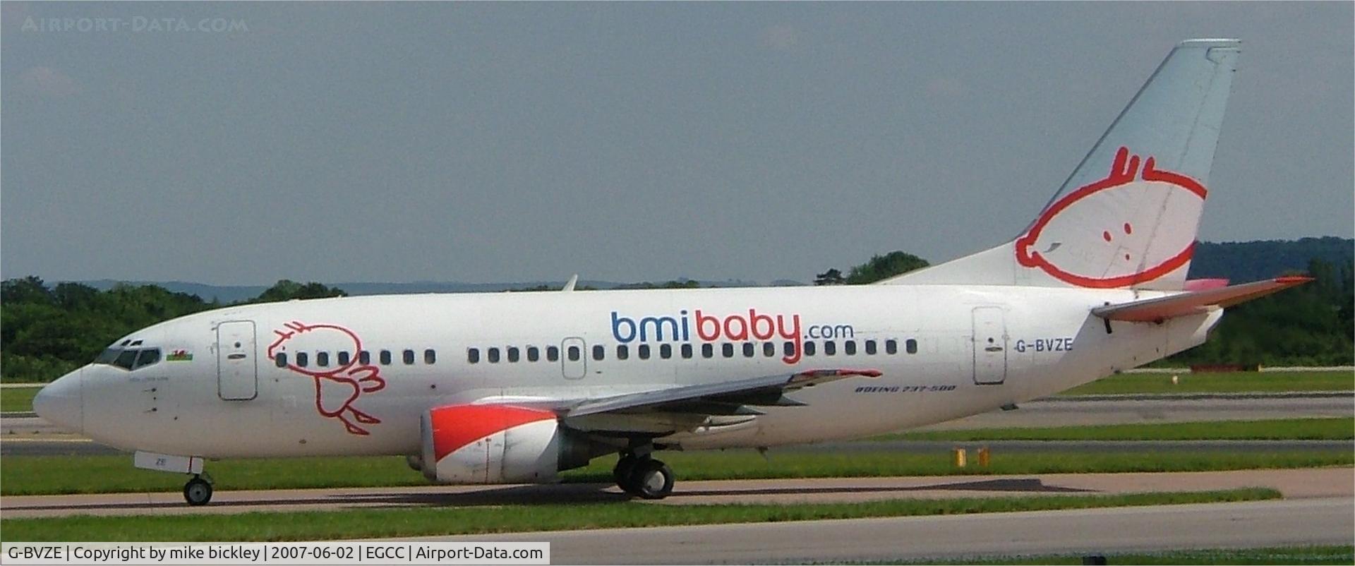G-BVZE, 1993 Boeing 737-59D C/N 26422, b737 mbi baby