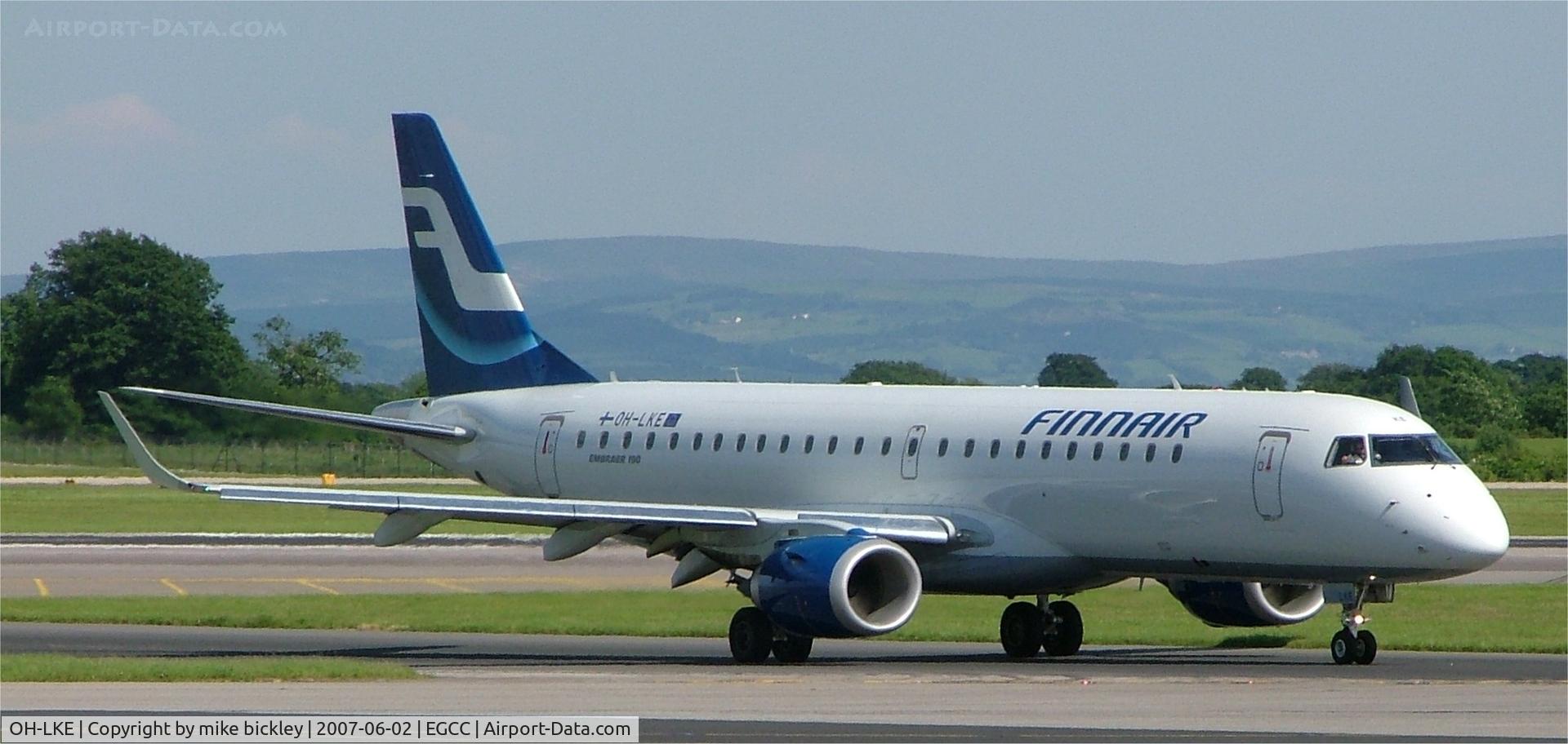 OH-LKE, 2007 Embraer 190LR (ERJ-190-100LR) C/N 19000059, finnair ERJ-190-100LR