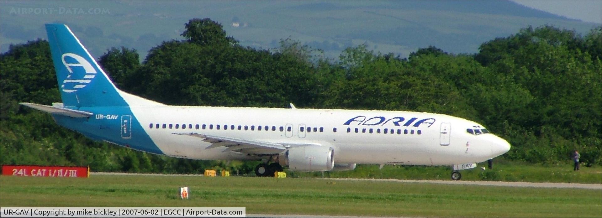 UR-GAV, 1992 Boeing 737-4C9 C/N 26437, b737 Slovakian operated
