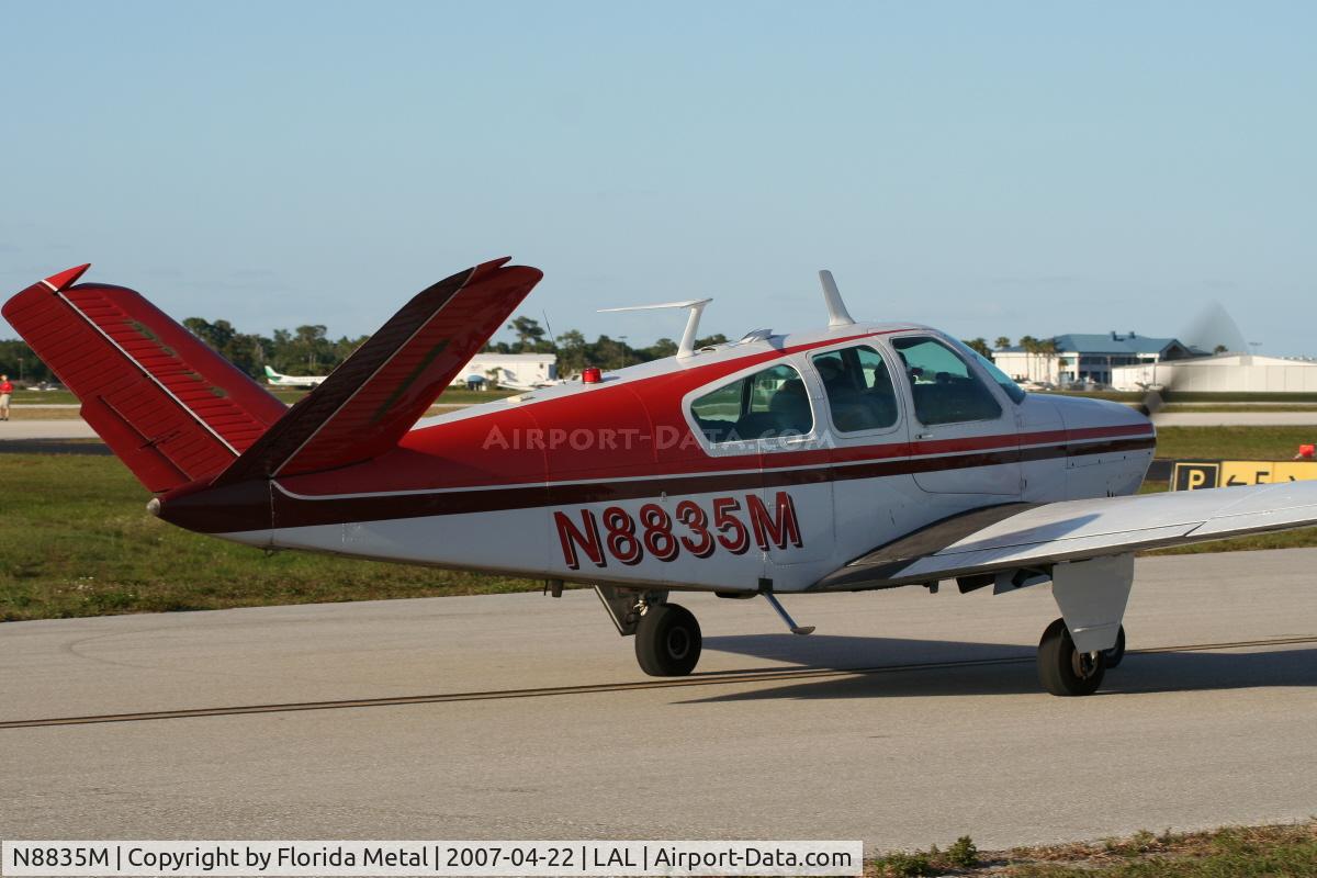 N8835M, 1964 Beech S35 Bonanza C/N D-7353, S35