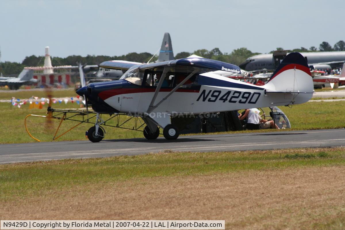 N9429D, 1958 Piper PA-22-160 Tri Pacer C/N 22-6403, PA-22