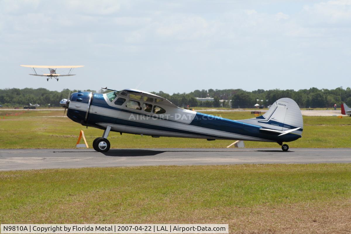 N9810A, 1950 Cessna 195 C/N 7489, C195