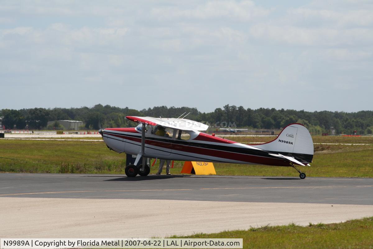 N9989A, 1950 Cessna 170A C/N 19424, C170A
