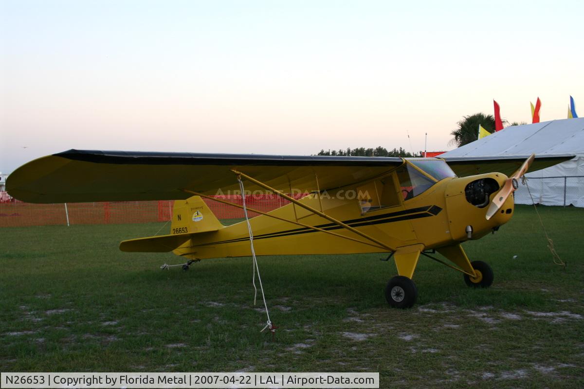 N26653, 1940 Taylorcraft BL-65 (L-2F) C/N 1995, Taylorcraft BL-65