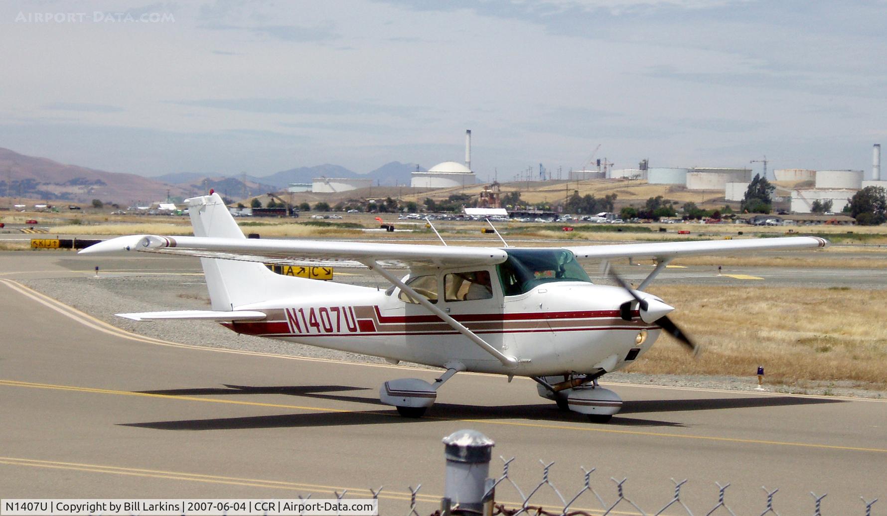N1407U, 1976 Cessna 172M C/N 17267077, Based at CCR