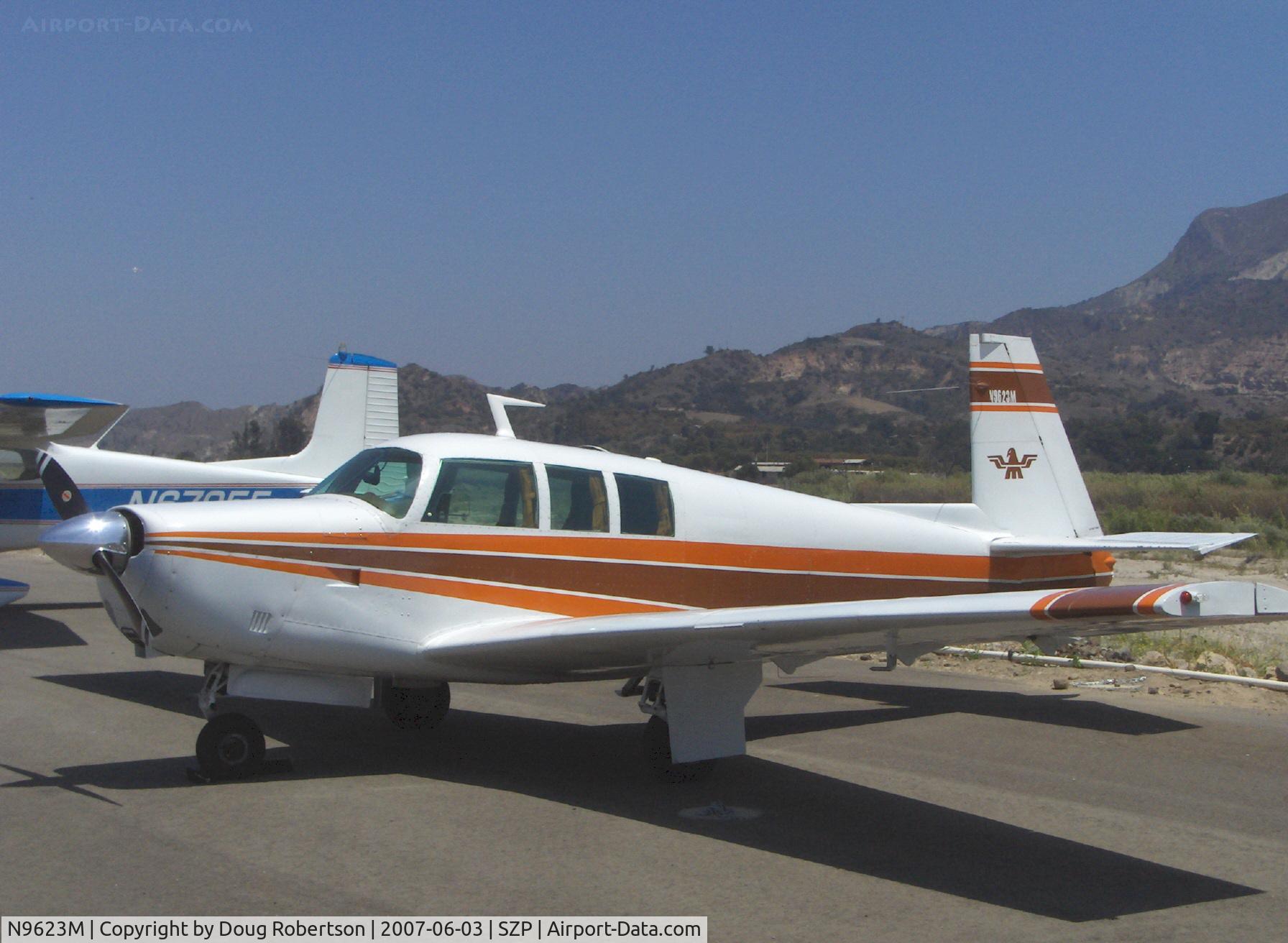 N9623M, 1966 Mooney M20F Executive C/N 670200, 1966 Mooney M20F EXECUTIVE, Lycoming IO-360 200 Hp
