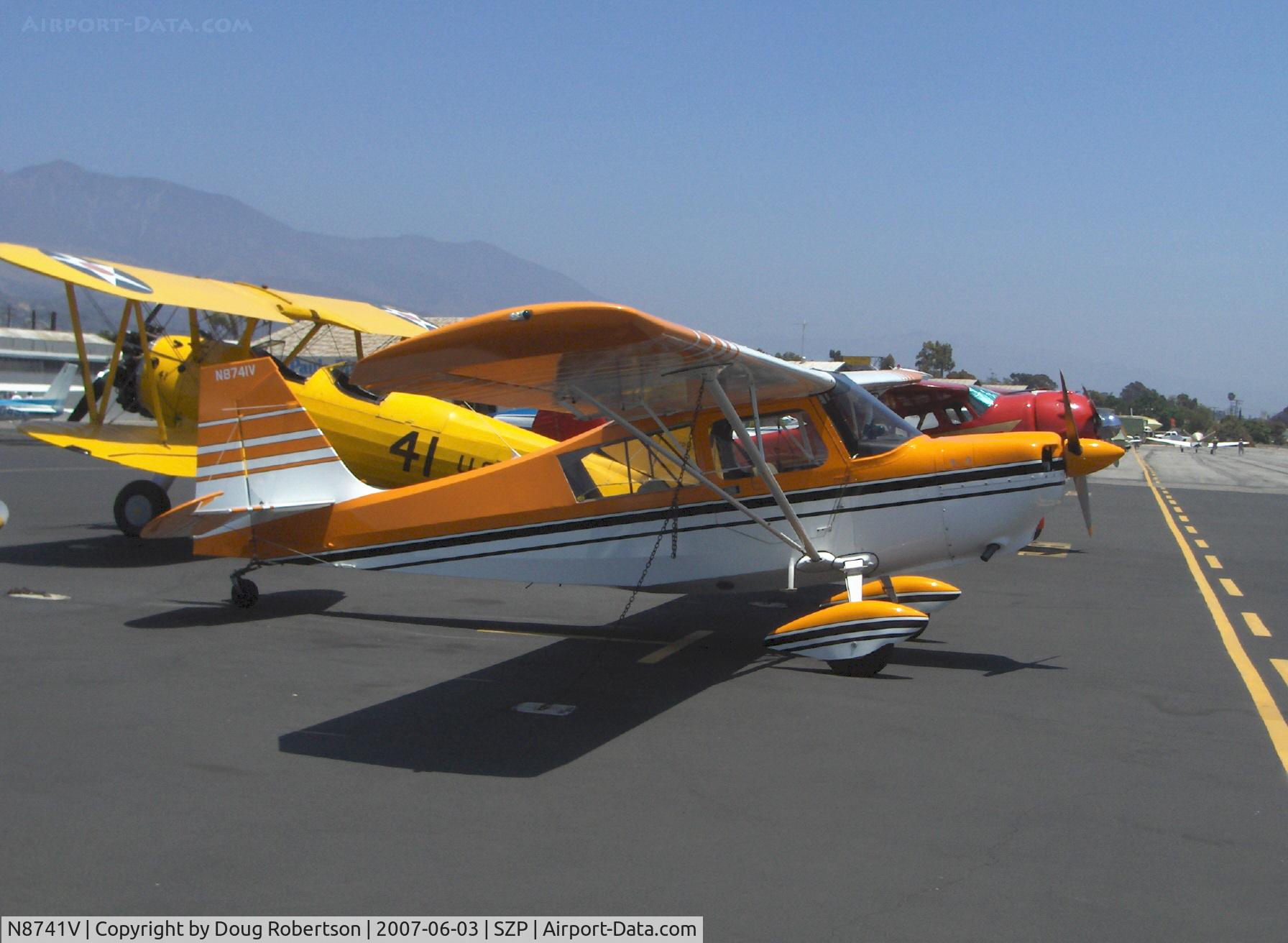N8741V, 1975 Bellanca 7GCBC C/N 849-75, 1975 Bellanca 7GCBC CITABRIA, Lycoming O-320-A2B 150 Hp