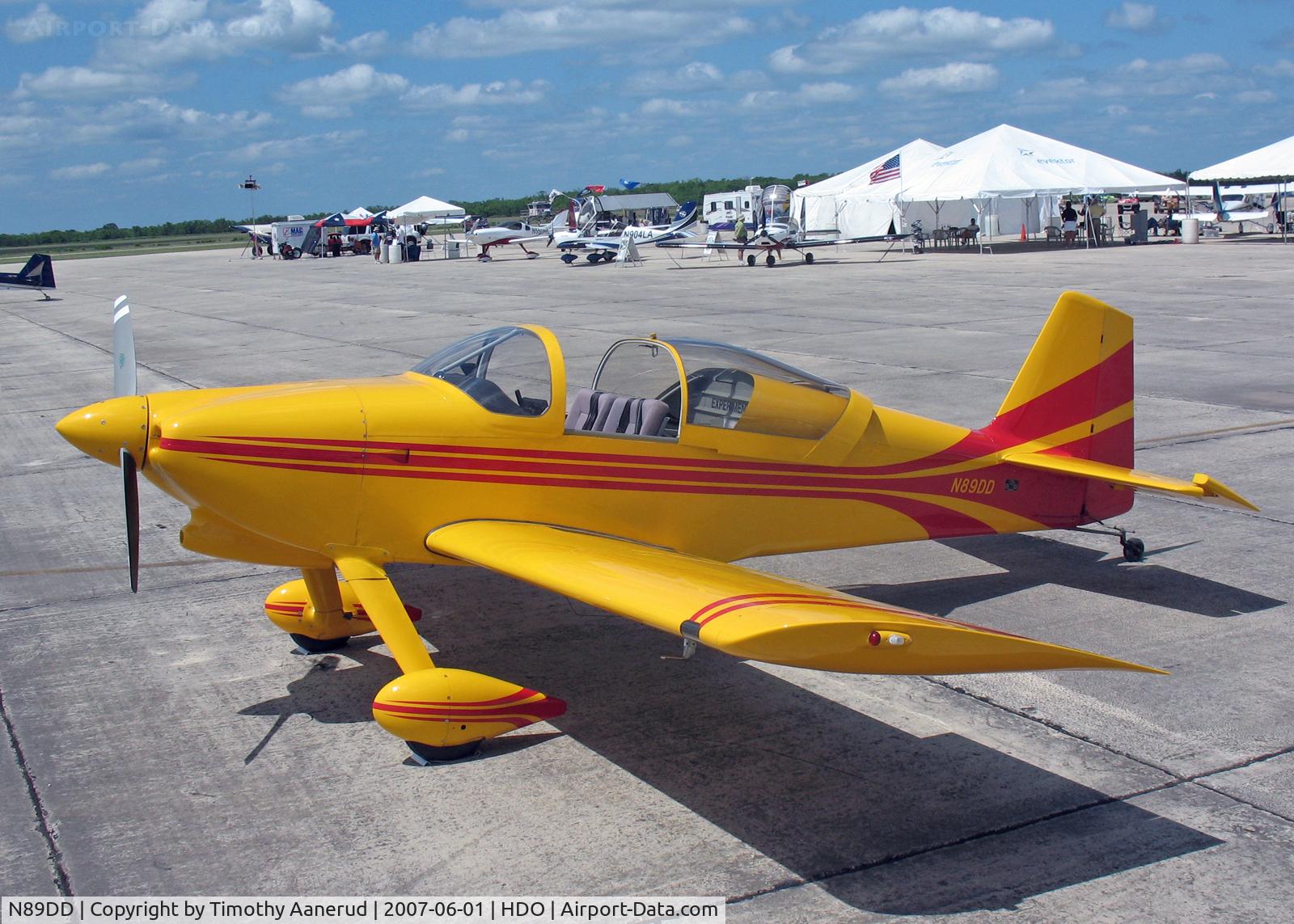 N89DD, Vans RV-6 C/N 60268, The EAA Texas Fly-In