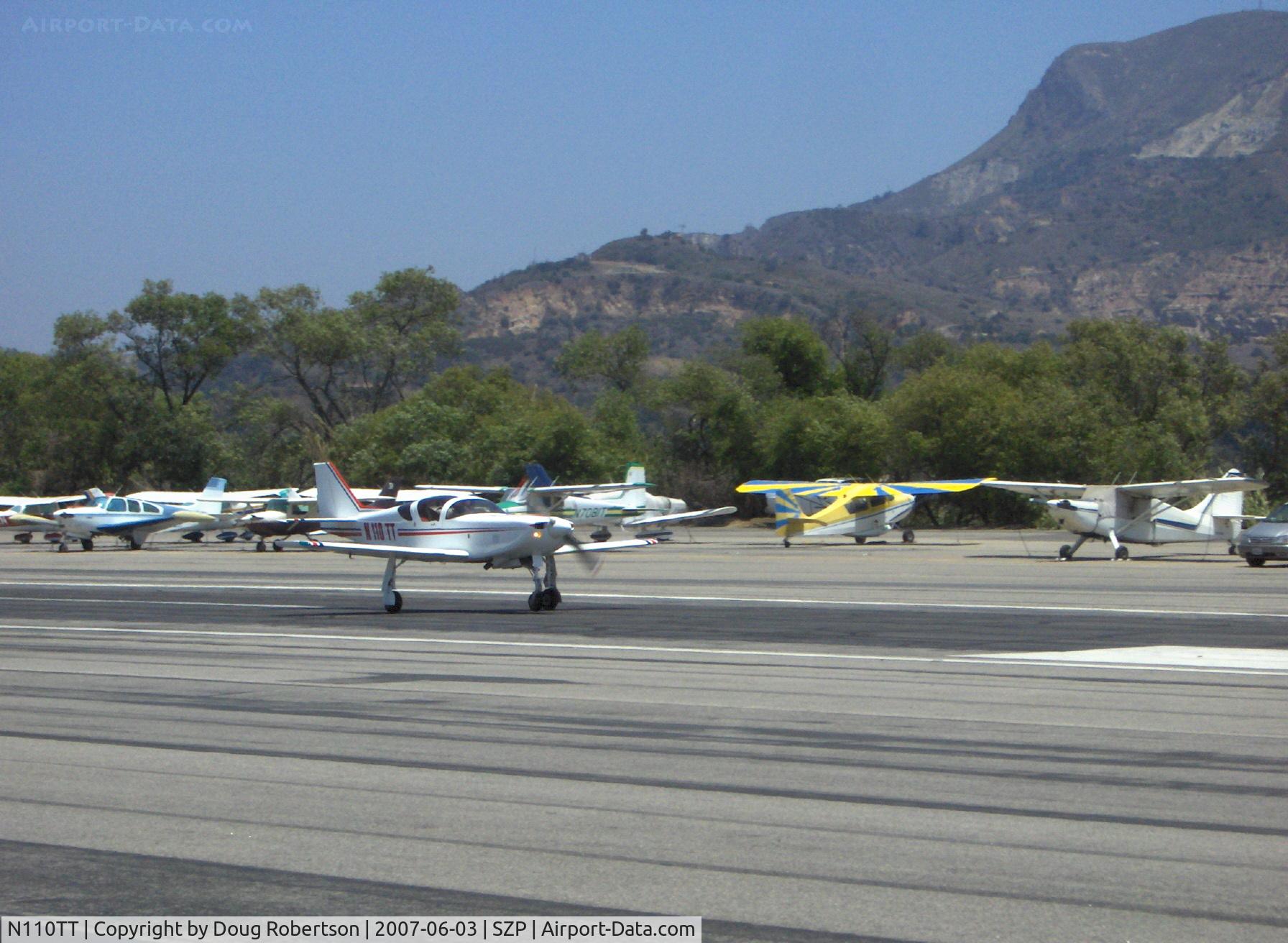 N110TT, Stoddard-Hamilton Glasair III SH-3R C/N 3205, 1994 Kirk Stoddard-Hamilton SH-3R GLASAIR III, takeoff roll Rwy 22