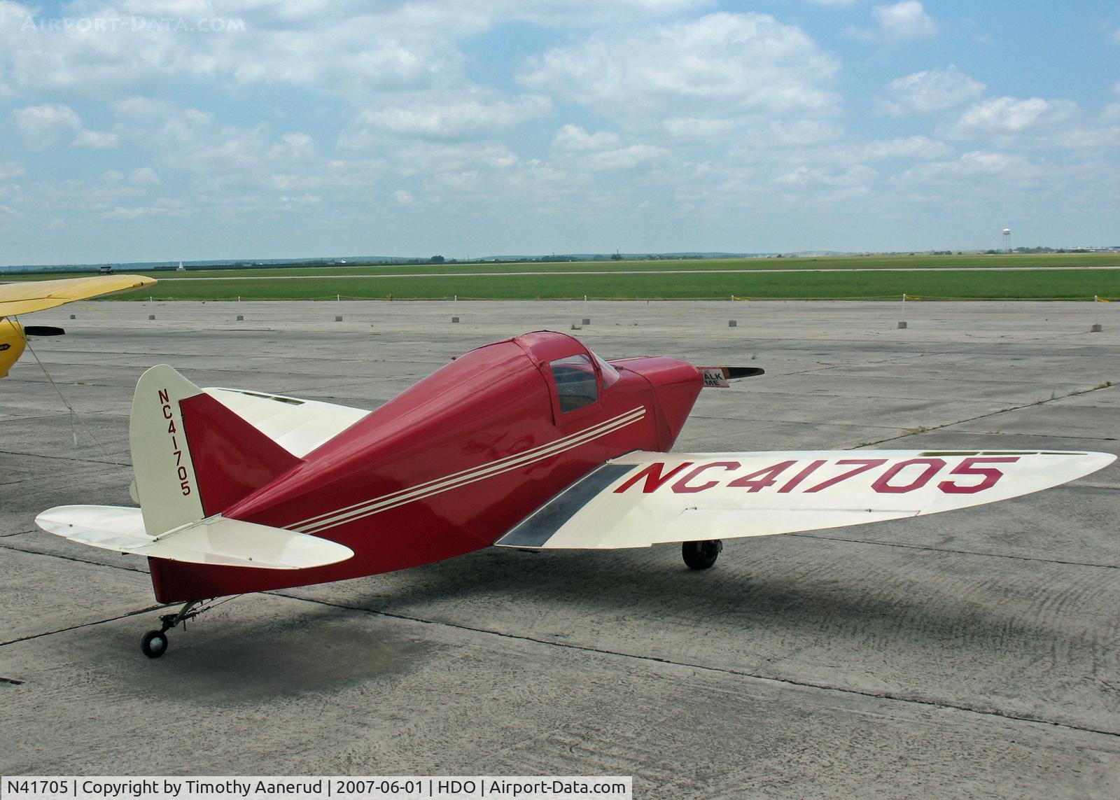 N41705, 1942 Culver LFA C/N 398, 1942 Culver LFA, c/n 398, The EAA Texas Fly-In