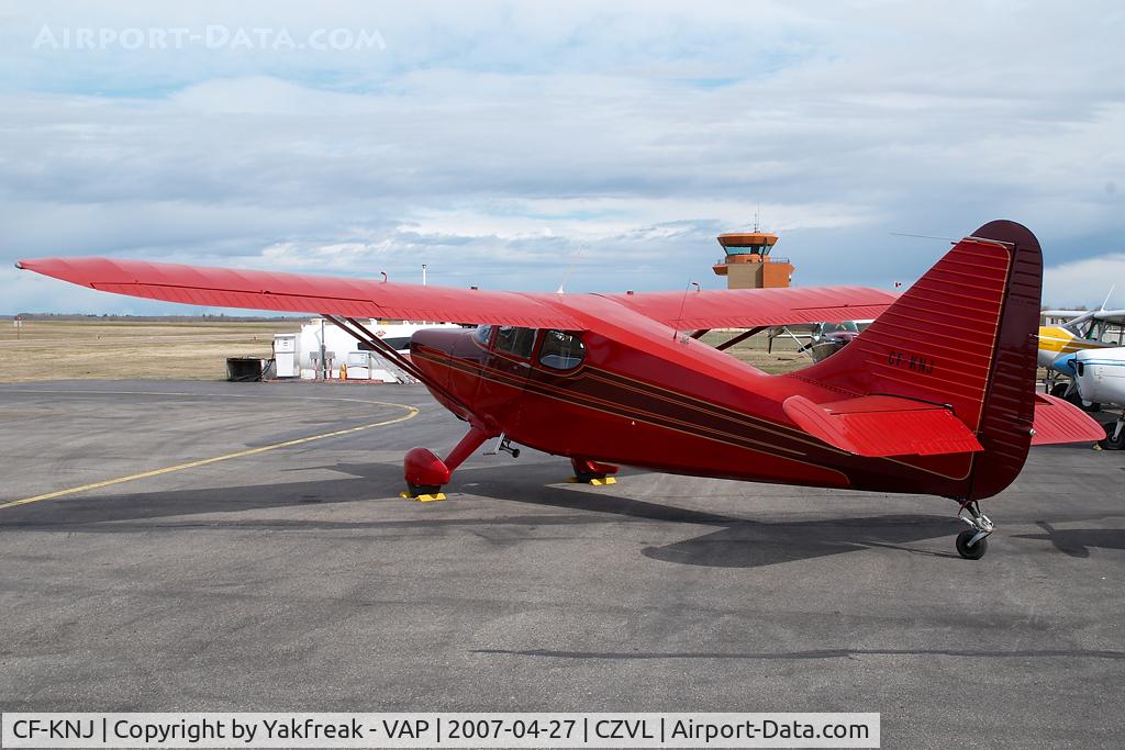 CF-KNJ, 1948 Stinson 108-3 Voyager C/N 108 4496, Stinson 108