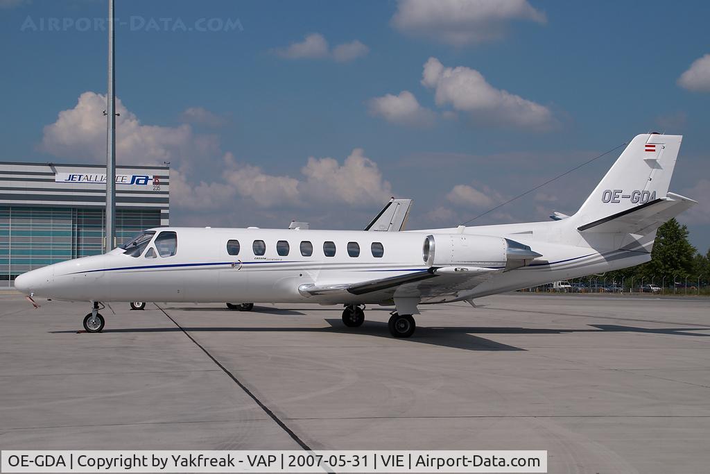 OE-GDA, 1992 Cessna 560 Citation V C/N 560-0200, Jet Alliance Cessna 560 Citation 5