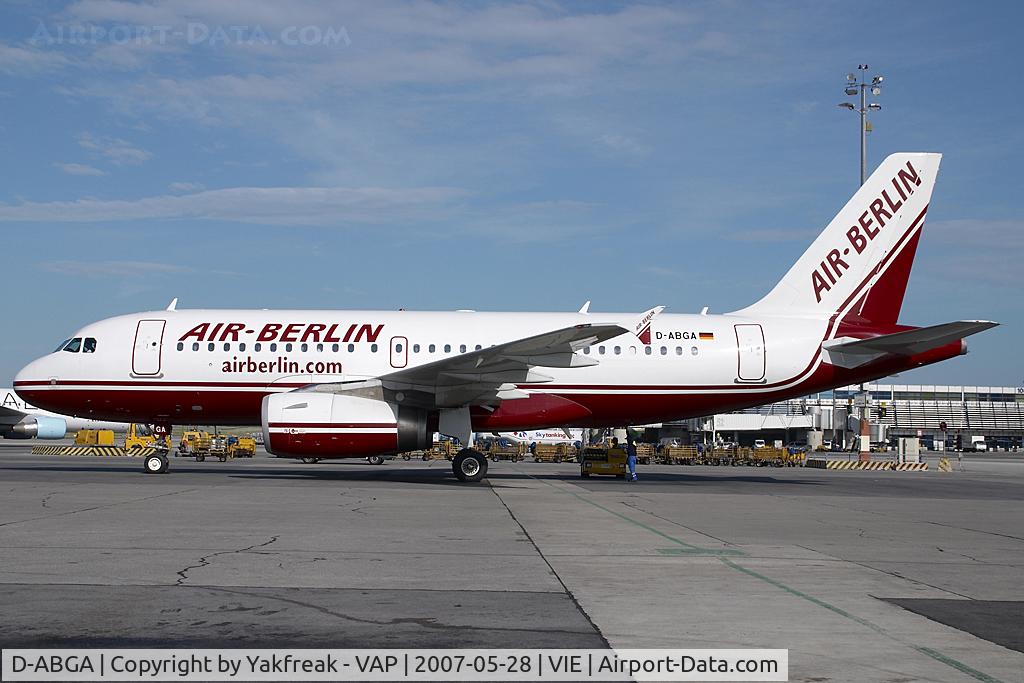 D-ABGA, 2005 Airbus A319-132 C/N 2383, Air Berlin Airbus 319