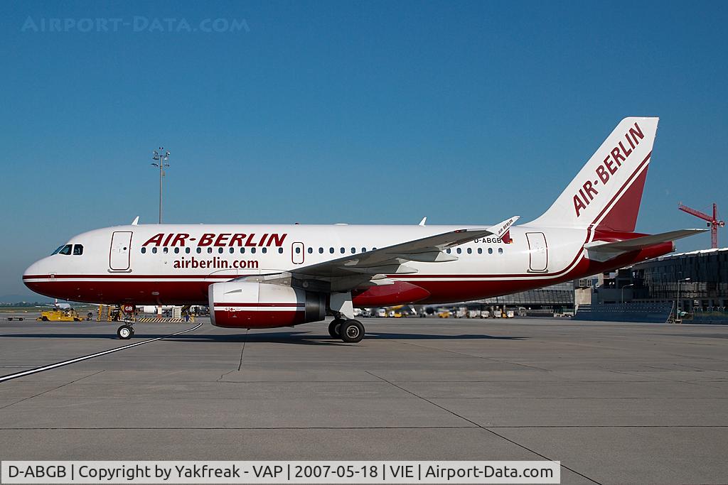 D-ABGB, 2005 Airbus A319-132 C/N 2467, Air Berlin Airbus 319
