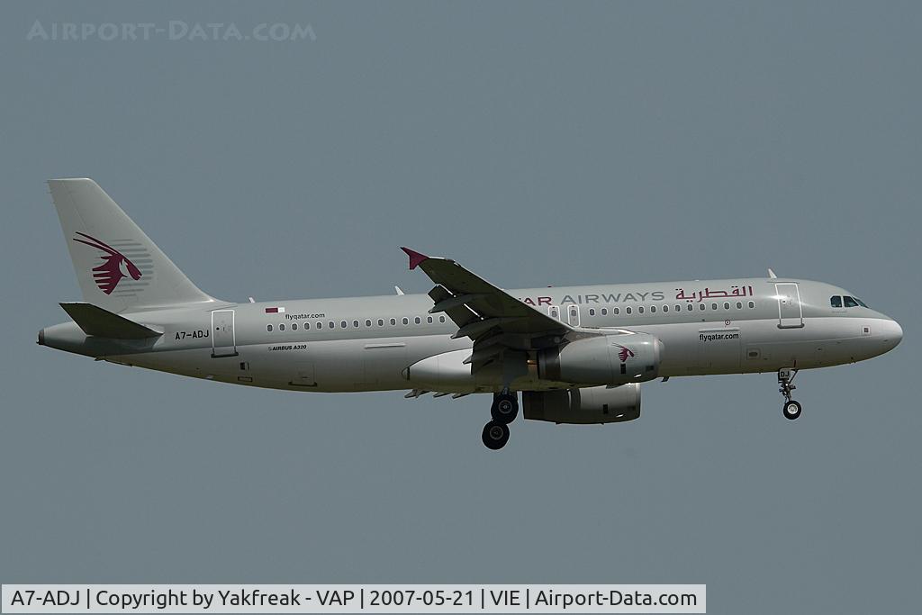 A7-ADJ, 2004 Airbus A320-232 C/N 2288, Qatar Airways Airbus 320