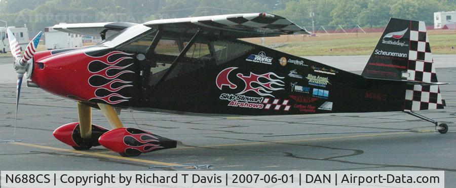 N688CS, 2006 Wittman W-10 Tailwind C/N 1001, 2006 Stewart Whittman Tailwind in Danville Va.
