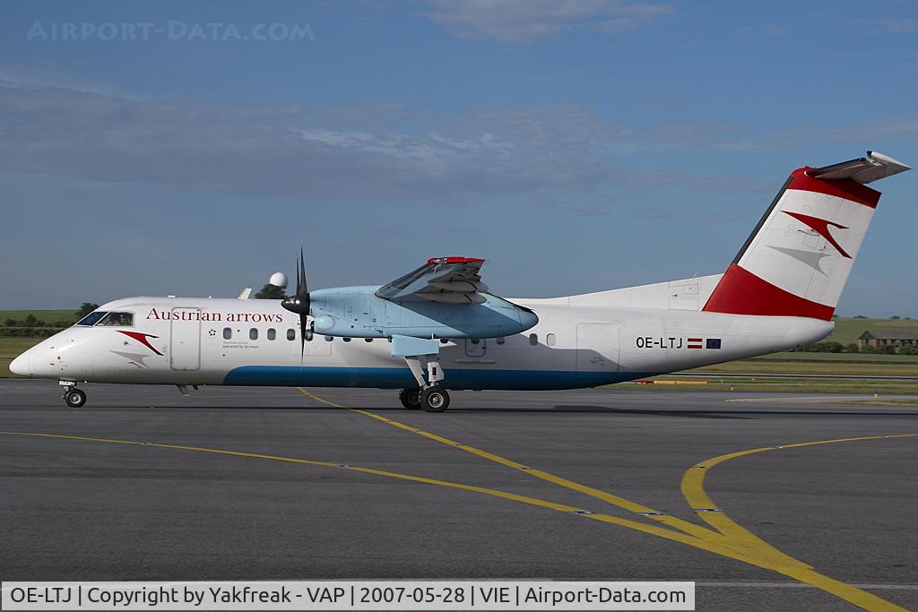 OE-LTJ, 1997 De Havilland Canada DHC-8-314Q Dash 8 C/N 481, Austrian Arrows Dash8-300