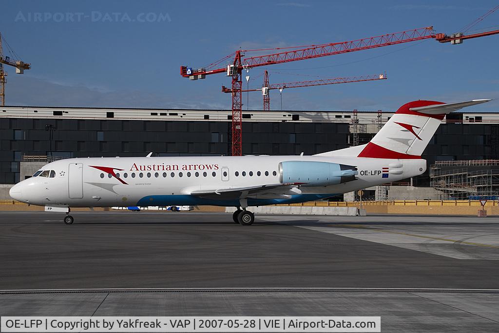 OE-LFP, Fokker 70 (F-28-0070) C/N 11560, Austrian Arrows Fokker 70