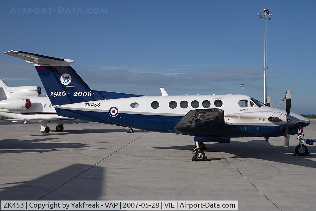 ZK453, 2003 Raytheon B200 King Air C/N BB-1833, Royal Air Force Becch 200 King Air