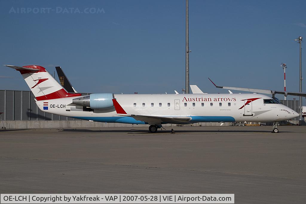 OE-LCH, 1996 Canadair CRJ-200LR (CL-600-2B19) C/N 7110, Austrian Arrows Canadair Regionaljet