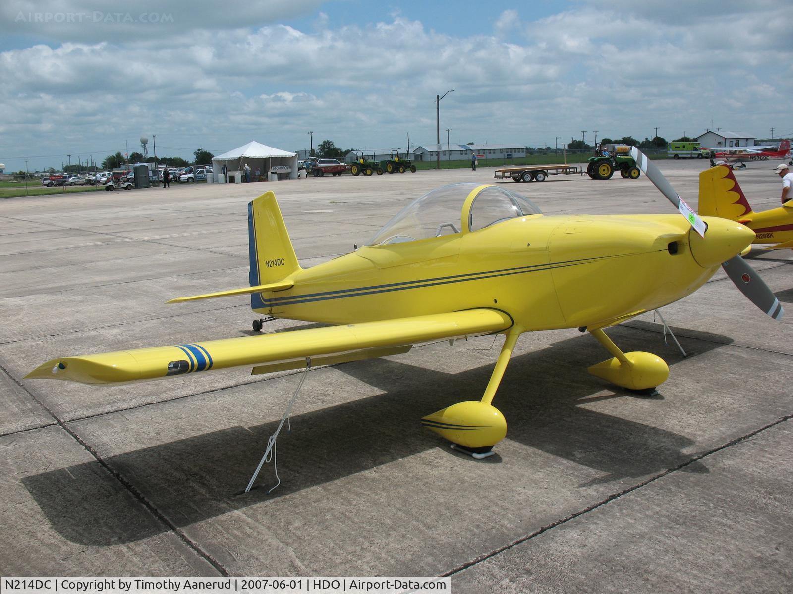 N214DC, Vans RV-8 C/N 80016, The EAA Texas Fly-In