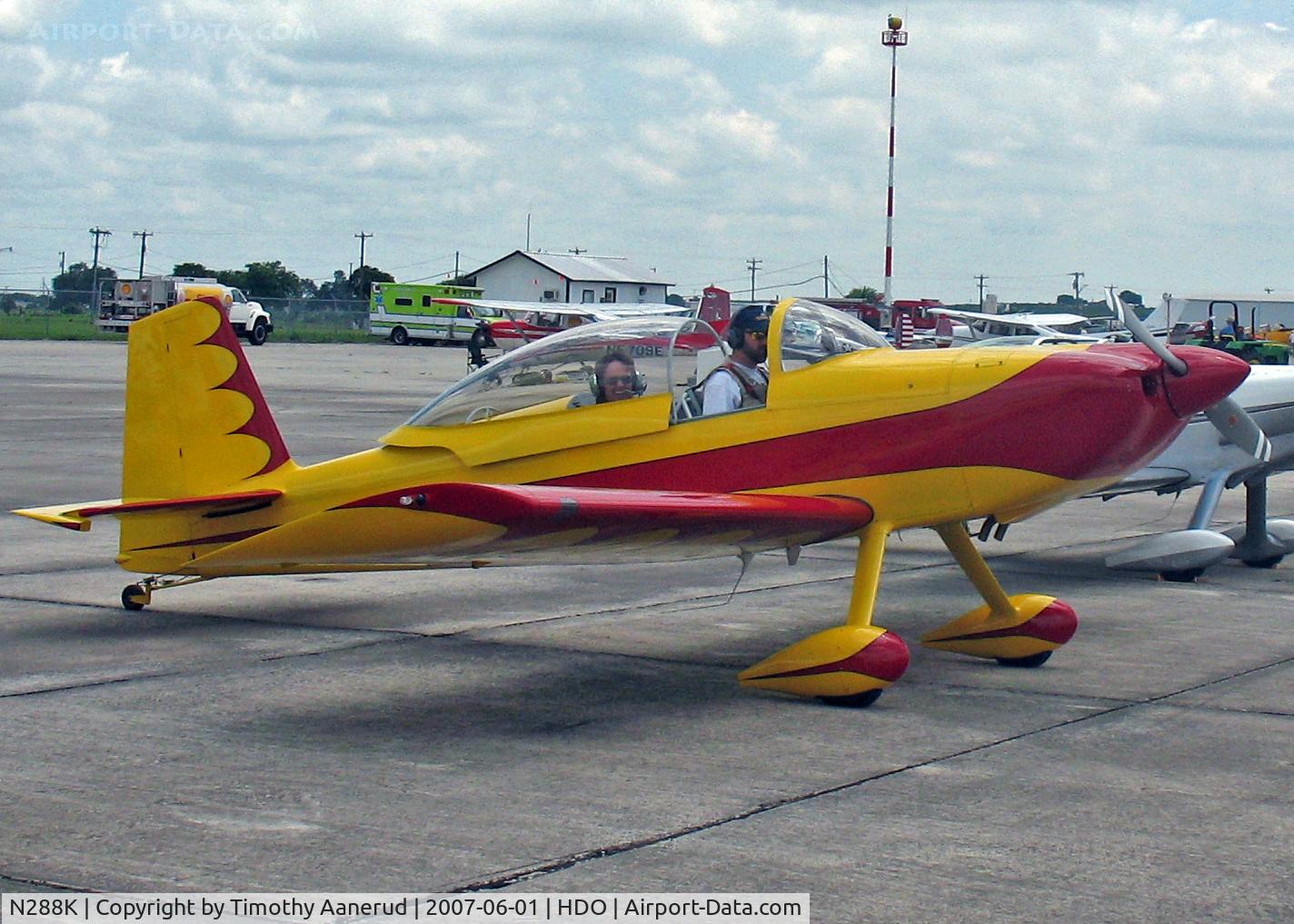N288K, 2003 Vans RV-8 C/N 80240, The EAA Texas Fly-In