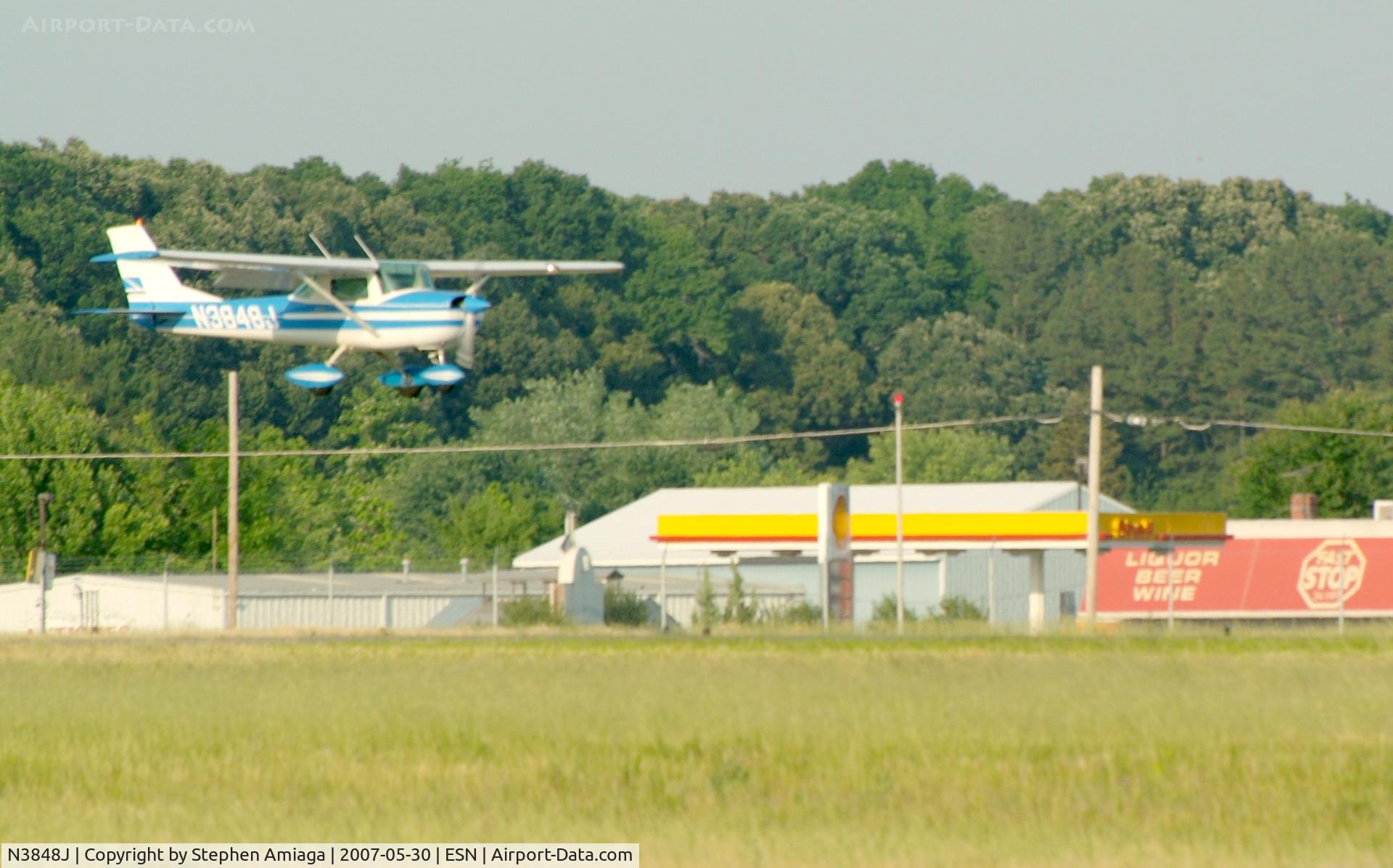 N3848J, 1966 Cessna 150G C/N 15065148, 150 Short Final 22