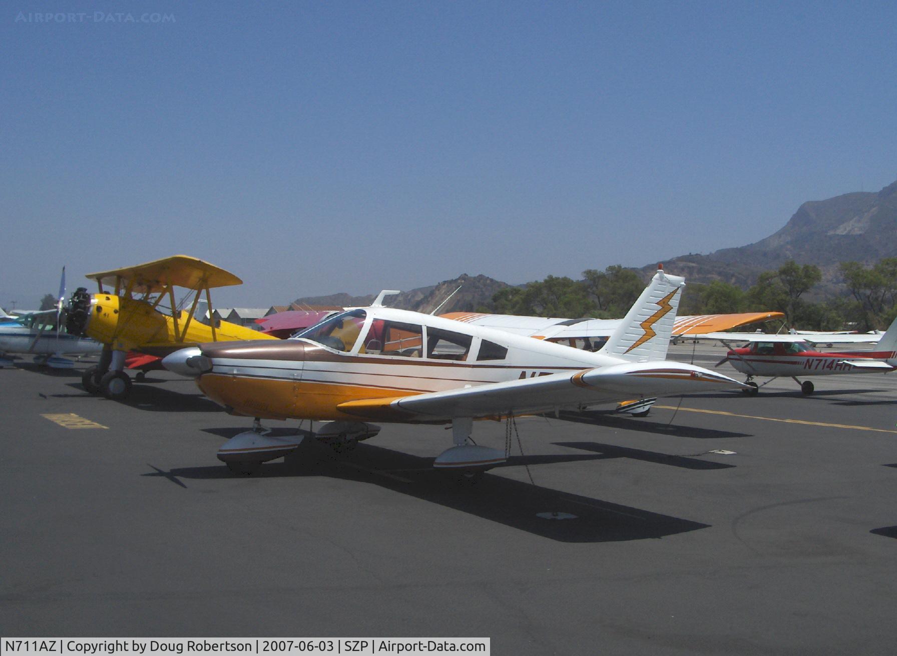 N711AZ, 1970 Piper PA-28-235 Cherokee C/N 28-11361, 1970 Piper PA-28-235 CHEROKEE, Lycoming O-540-B4B5 235 Hp