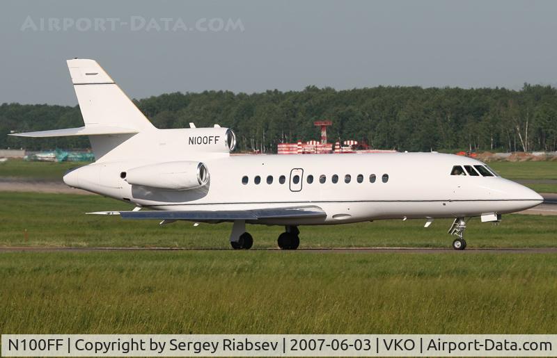 N100FF, 1994 Dassault Falcon 900 C/N 142, Taken at VKO