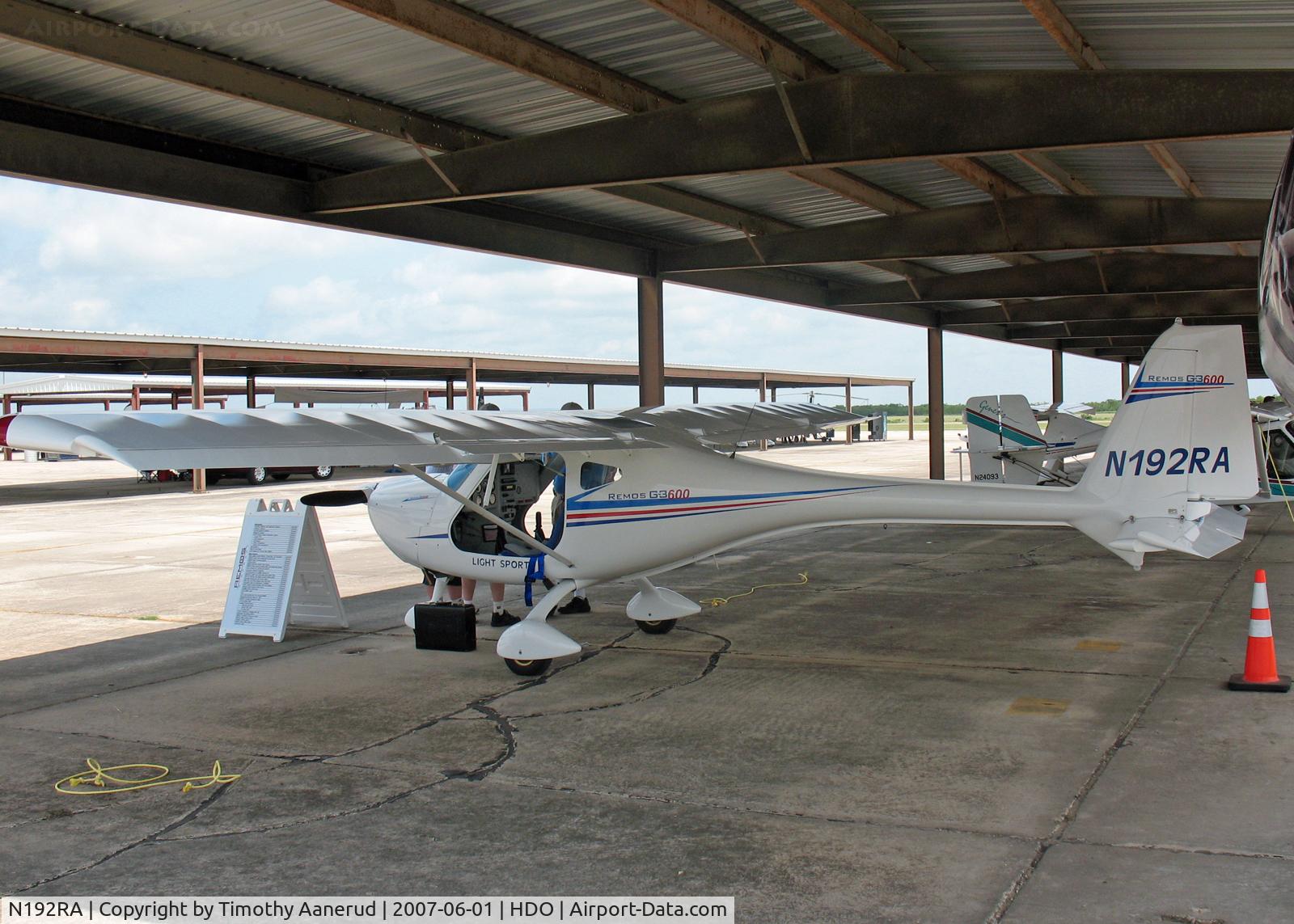 N192RA, 2007 Remos G-3/600 Mirage C/N 192, The EAA Texas Fly-In