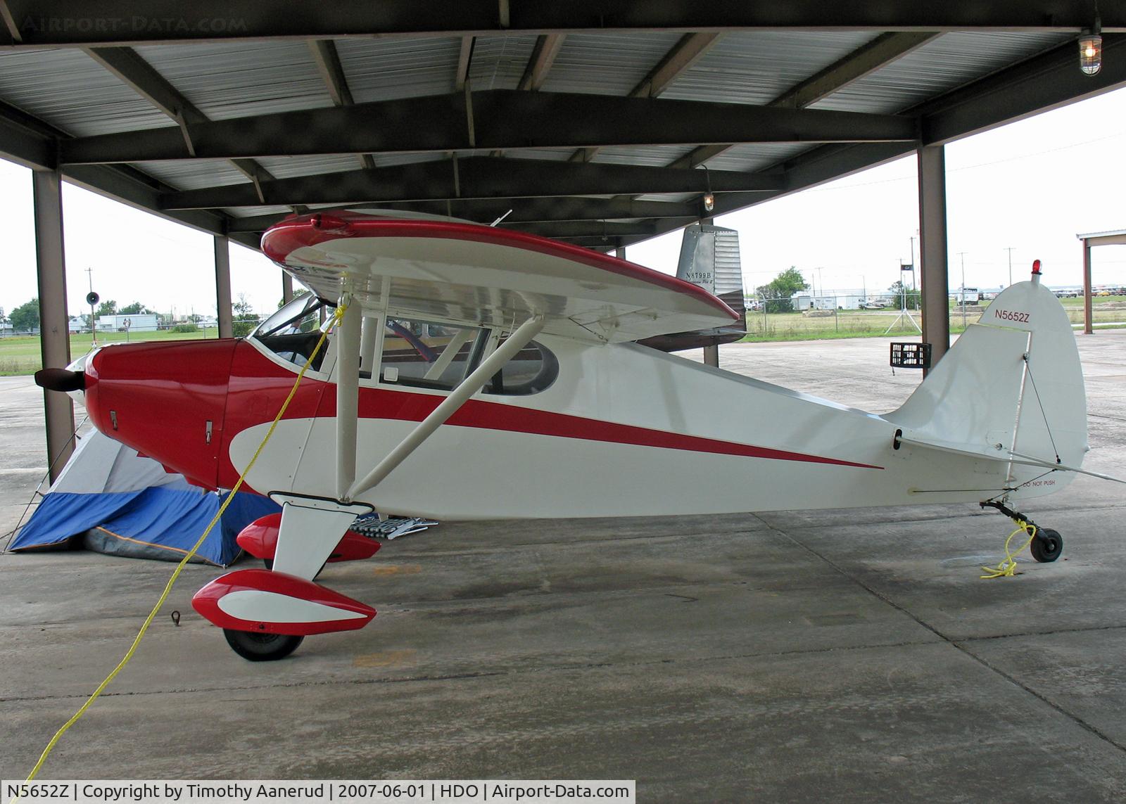 N5652Z, 1962 Piper PA-22-108 Colt C/N 22-9475, The EAA Texas Fly-In. 2007 Grand Champion Contemporary