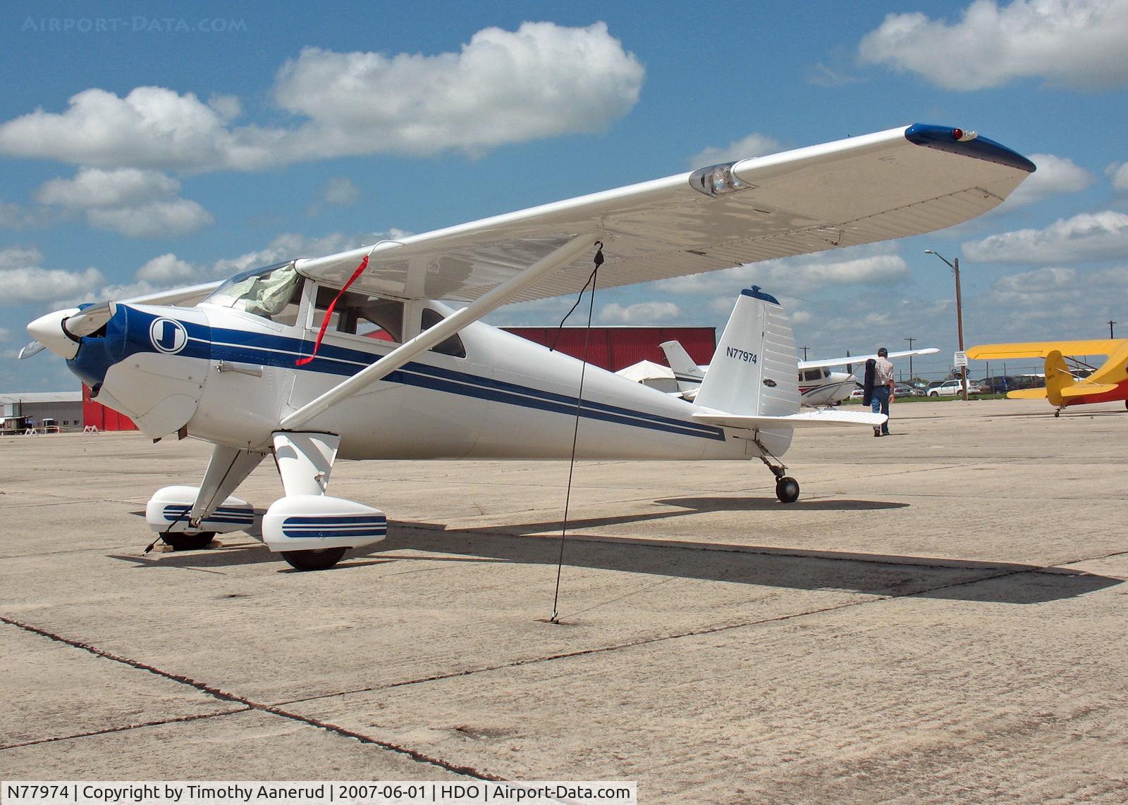 N77974, 1946 Luscombe 8E Silvaire C/N 3701, The EAA Texas Fly-In