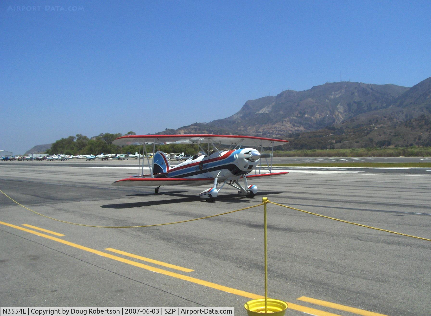 N3554L, 1978 Great Lakes 2T-1A-2 Sport Trainer C/N 0801, 1978 Great Lakes 2T-1A-2, Lycoming IO-360-B1F6 180 Hp, 4 aileron model, inverted fuel & oil systems, CS prop, taxi