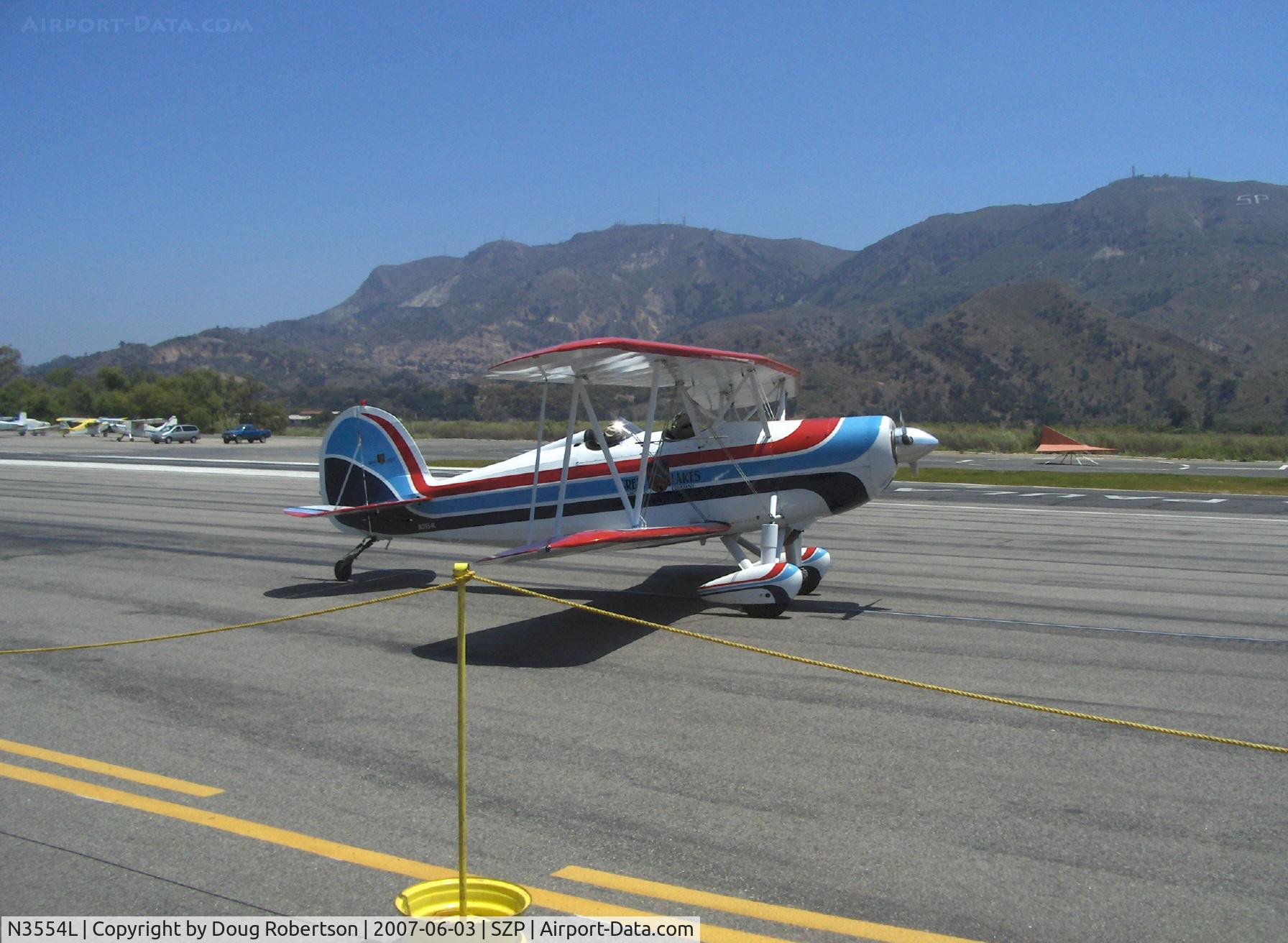 N3554L, 1978 Great Lakes 2T-1A-2 Sport Trainer C/N 0801, 1978 Great Lakes 2T-1A-2, Lycoming IO-360-B1F6 180 Hp, 4 aileron model, inverted fuel & oil systems, CS prop, taxi