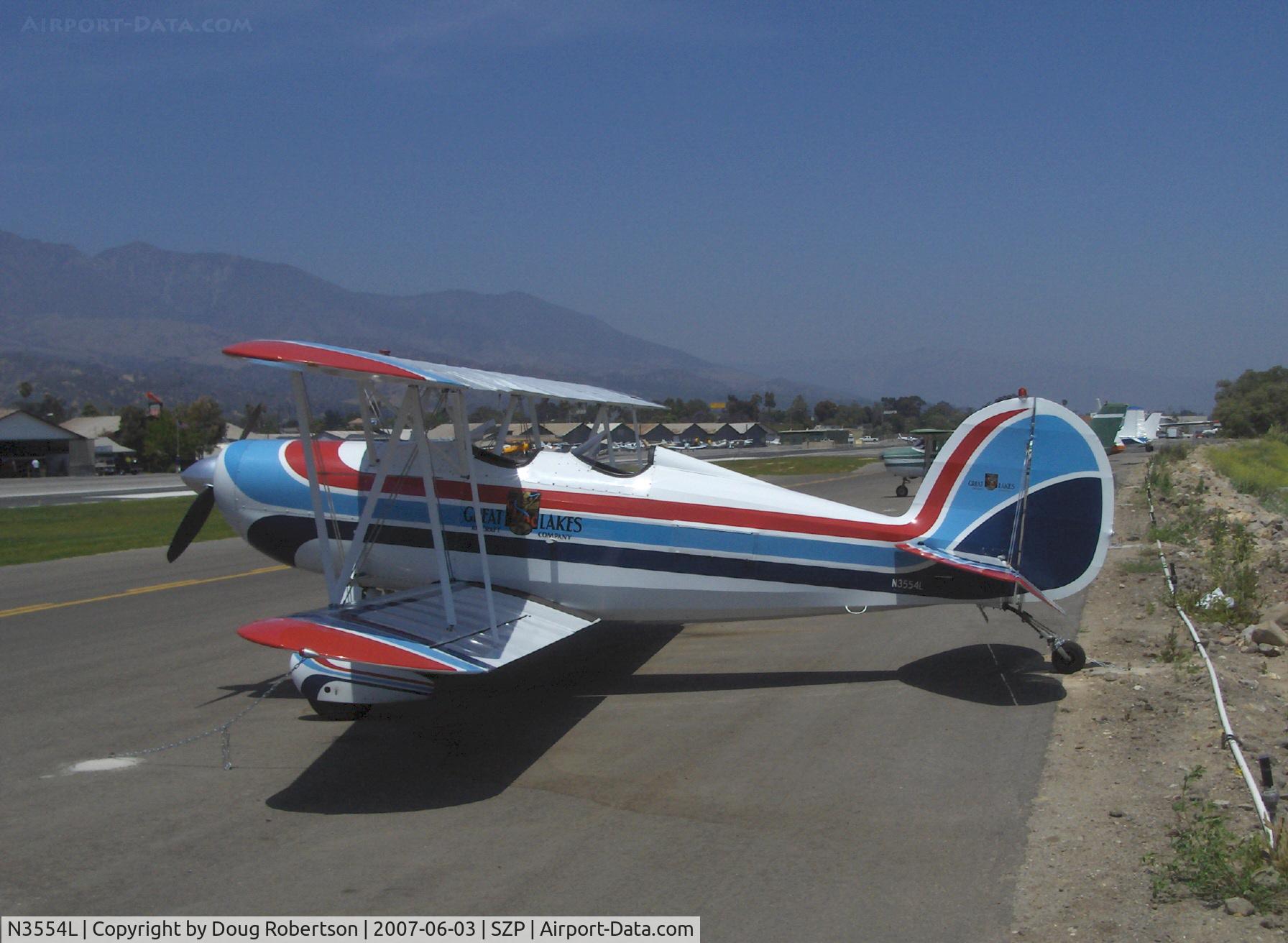 N3554L, 1978 Great Lakes 2T-1A-2 Sport Trainer C/N 0801, 1978 Great Lakes 2T-1A-2, Lycoming IO-360-B1F6 180 Hp, 4 aileron model, inverted fuel & oil systems, CS prop