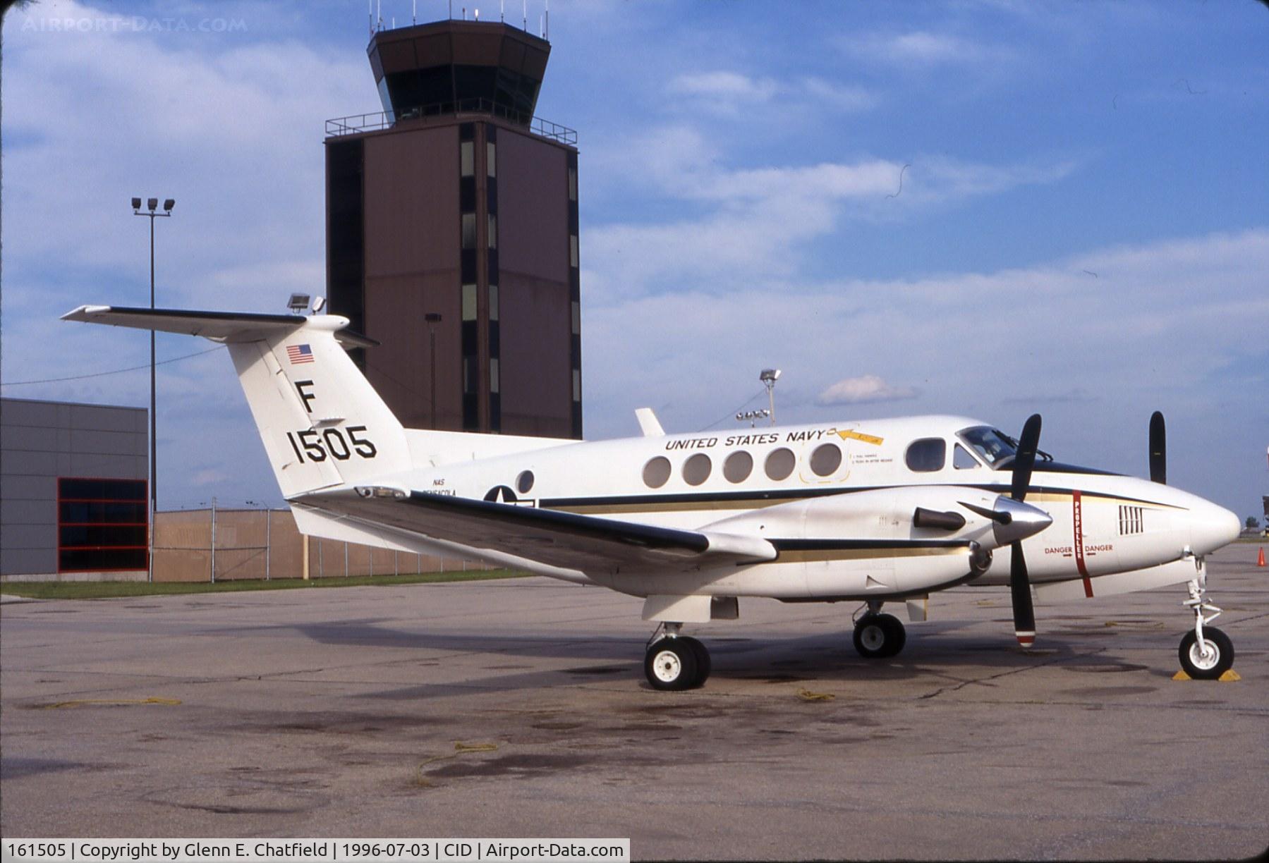 161505, Beech UC-12B Huron C/N BJ-53, UC-12B on the Piedmont FBO ramp